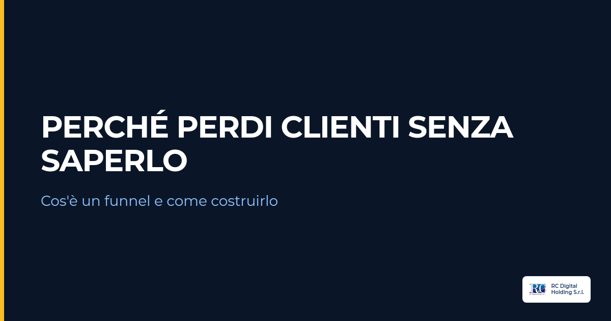perchè perdi clienti senza saperlo