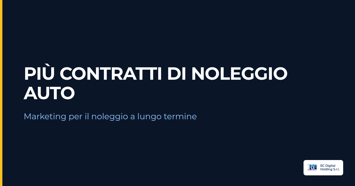più contratti di noleggio auto
