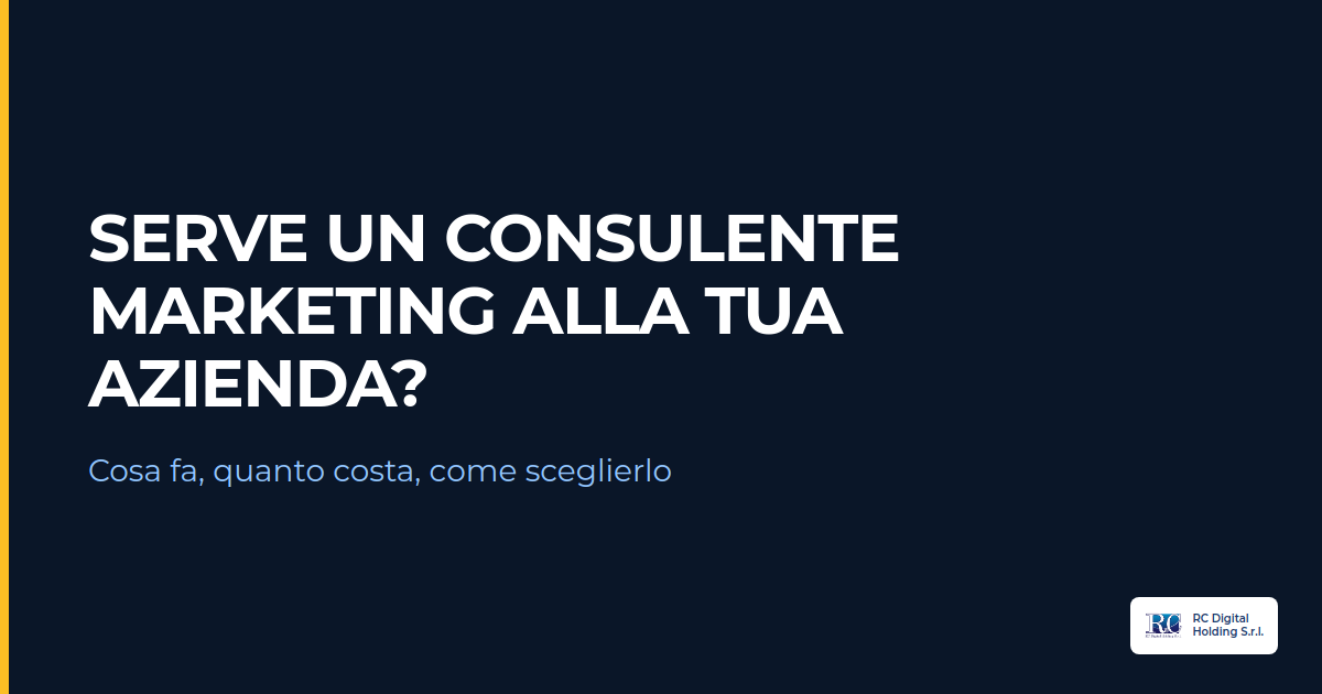 consulente marketing per pmi- cosa fa e quanto costa