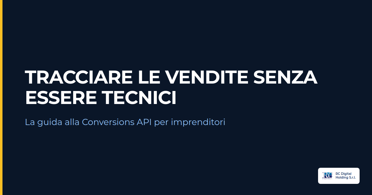 conversions api- la guida per imprenditori