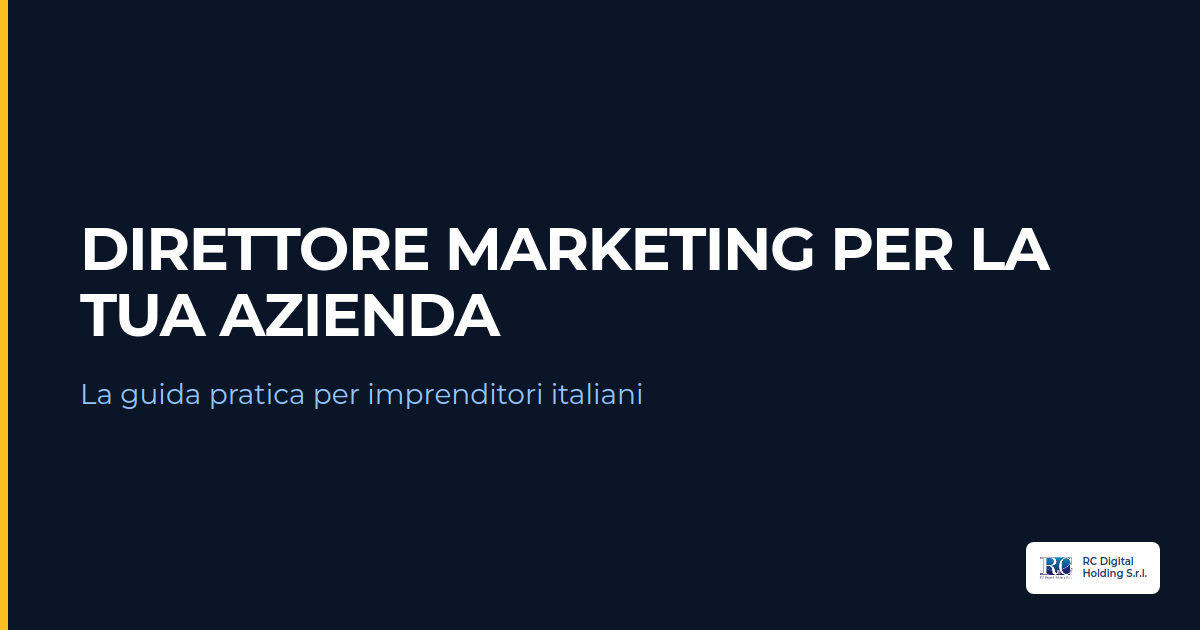 direttore marketing per pmi- la guida pratica