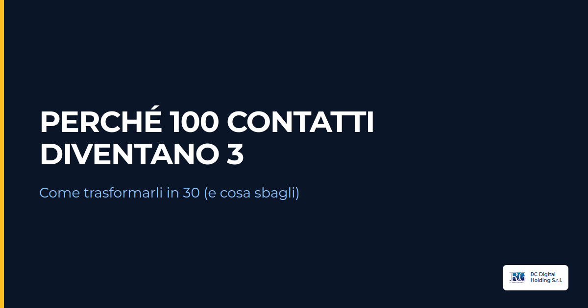 lead ads su meta- come trasformare i contatti in vendite