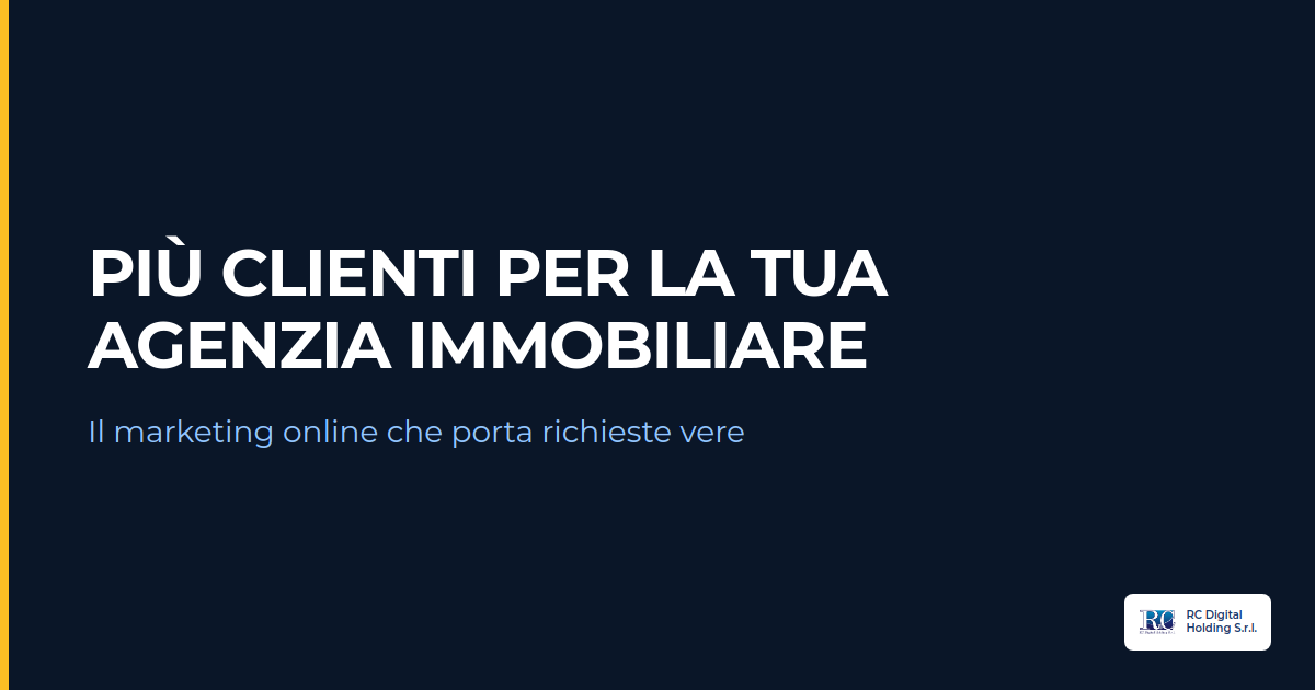 più clienti per la tua agenzia immobiliare