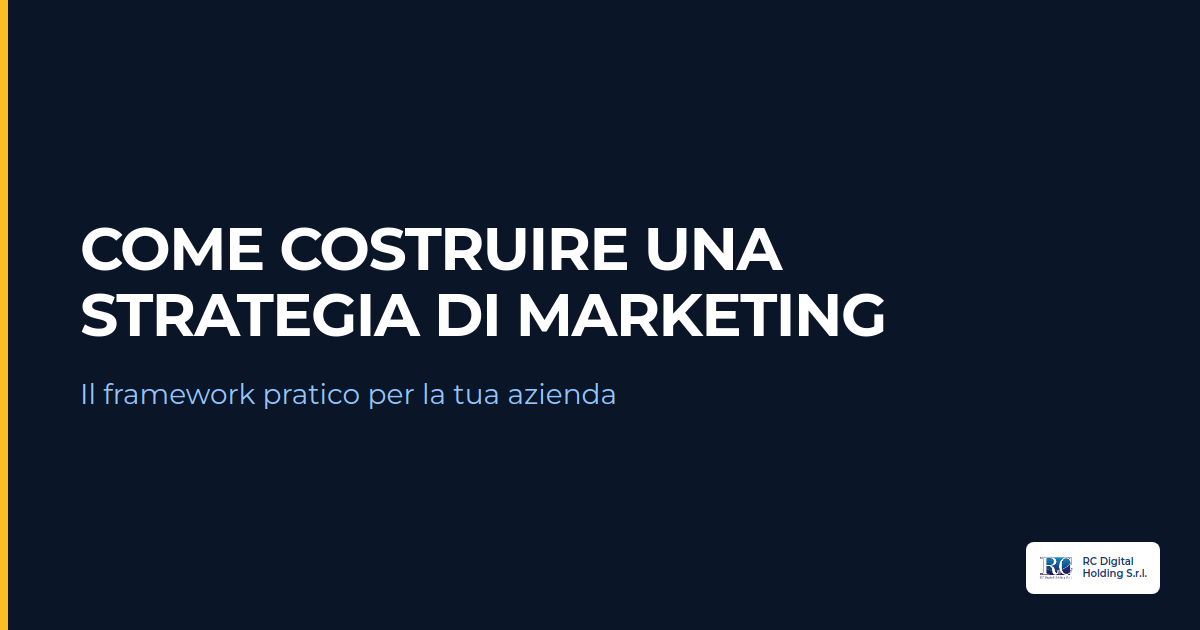 strategia di marketing per piccole e medie imprese